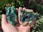 Natural Crystalline Malachite Specimens x 6 From Tenke Fungurume, Congo - Toprock Gemstones and Minerals 