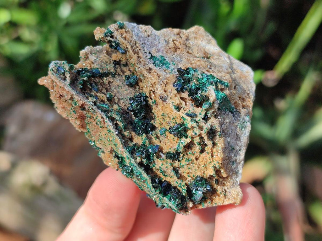 Natural Crystalline Malachite Specimens x 6 From Tenke Fungurume, Congo - Toprock Gemstones and Minerals 