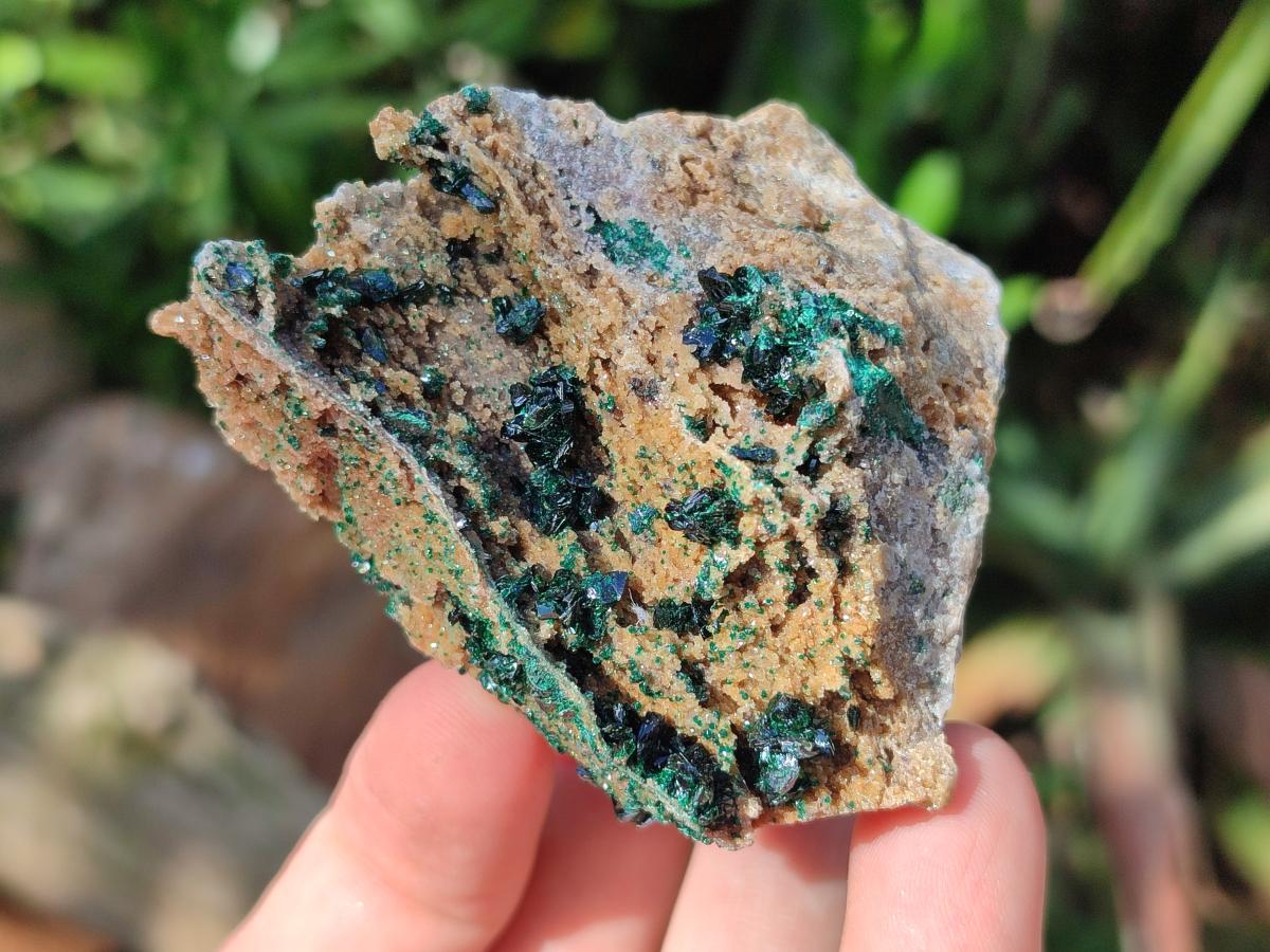 Natural Crystalline Malachite Specimens x 6 From Tenke Fungurume, Congo - Toprock Gemstones and Minerals 