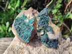 Natural Crystalline Malachite Specimens x 6 From Tenke Fungurume, Congo - Toprock Gemstones and Minerals 