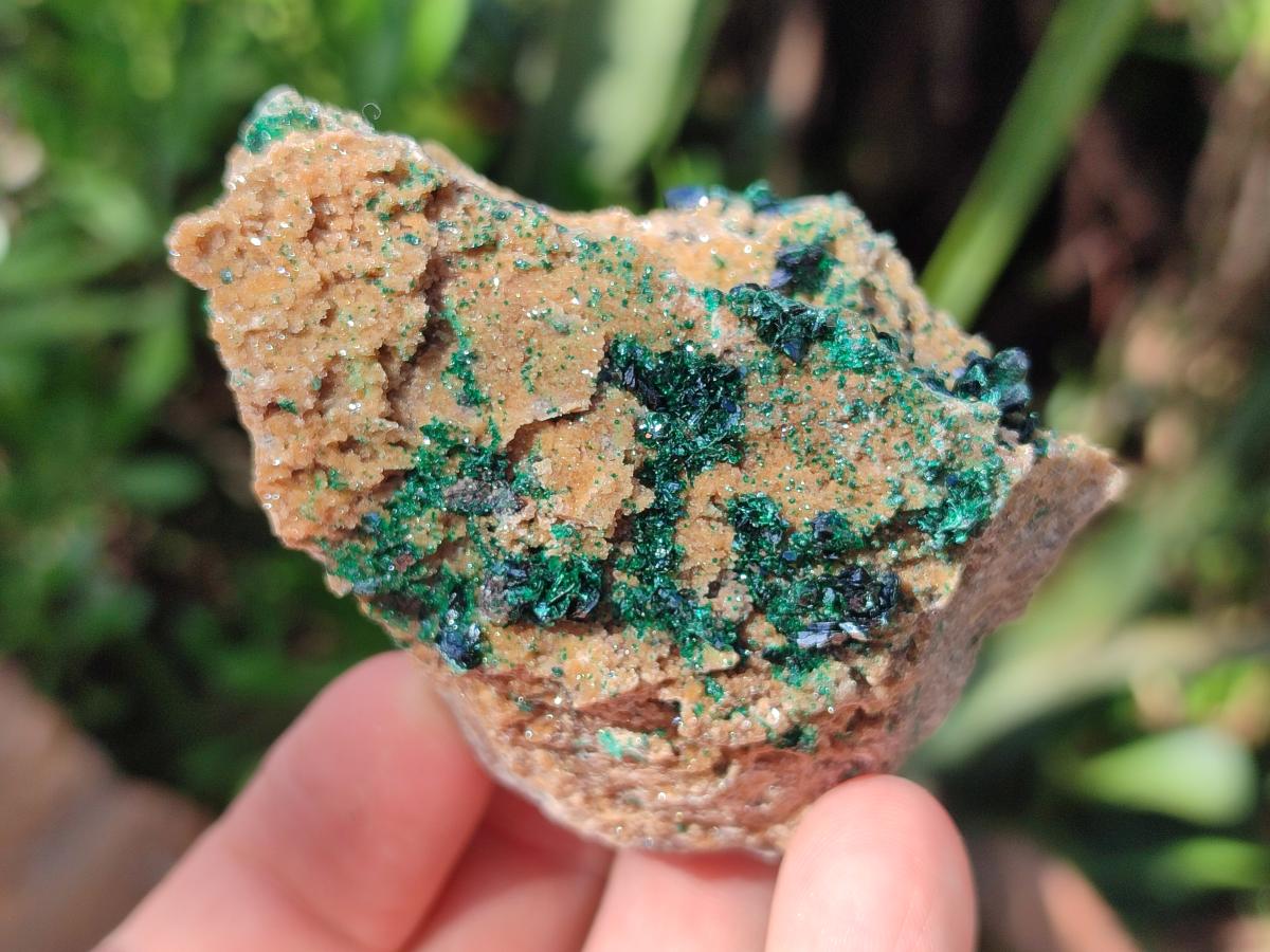Natural Crystalline Malachite Specimens x 6 From Tenke Fungurume, Congo - Toprock Gemstones and Minerals 