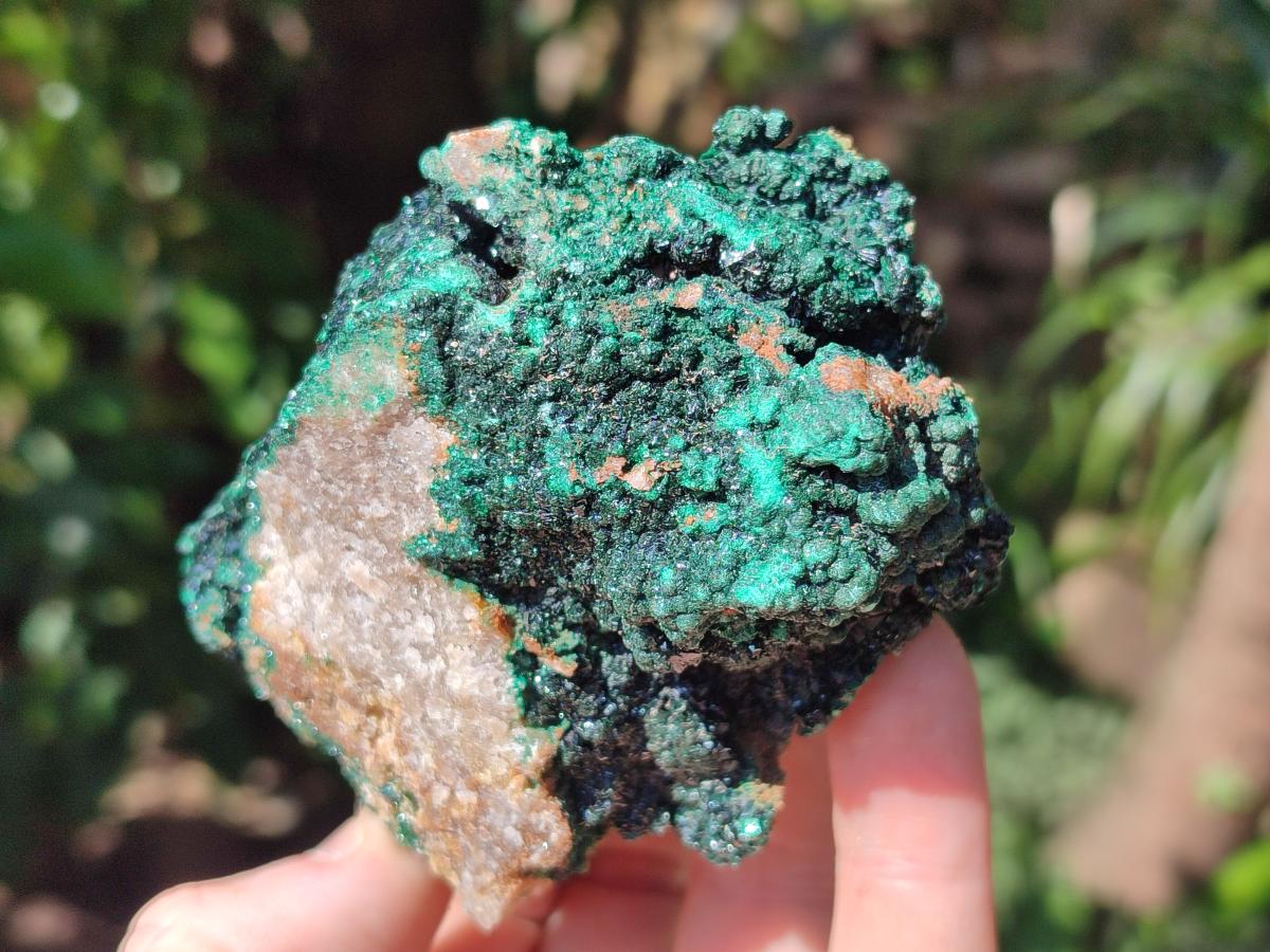 Natural Crystalline Malachite Specimens x 6 From Tenke Fungurume, Congo - Toprock Gemstones and Minerals 