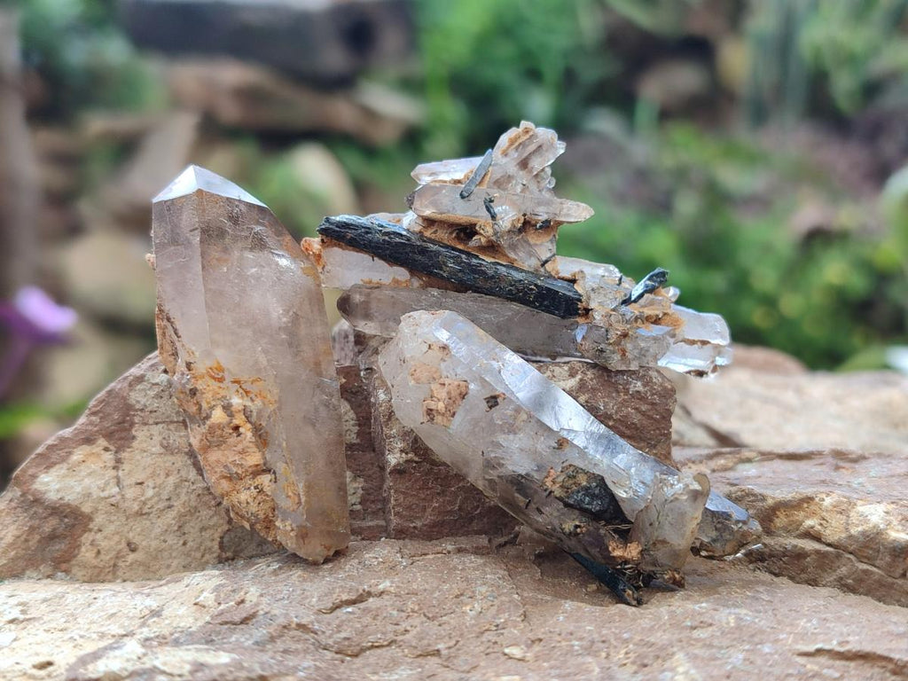 Natural Smokey Quartz Crystals x 72 From Mulanje, Malawi - Toprock Gemstones and Minerals 