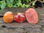Polished Carnelian Agate Gemstone Wire Wrap Jewellery Free Forms x 70 From Madagascar - Toprock Gemstones and Minerals 