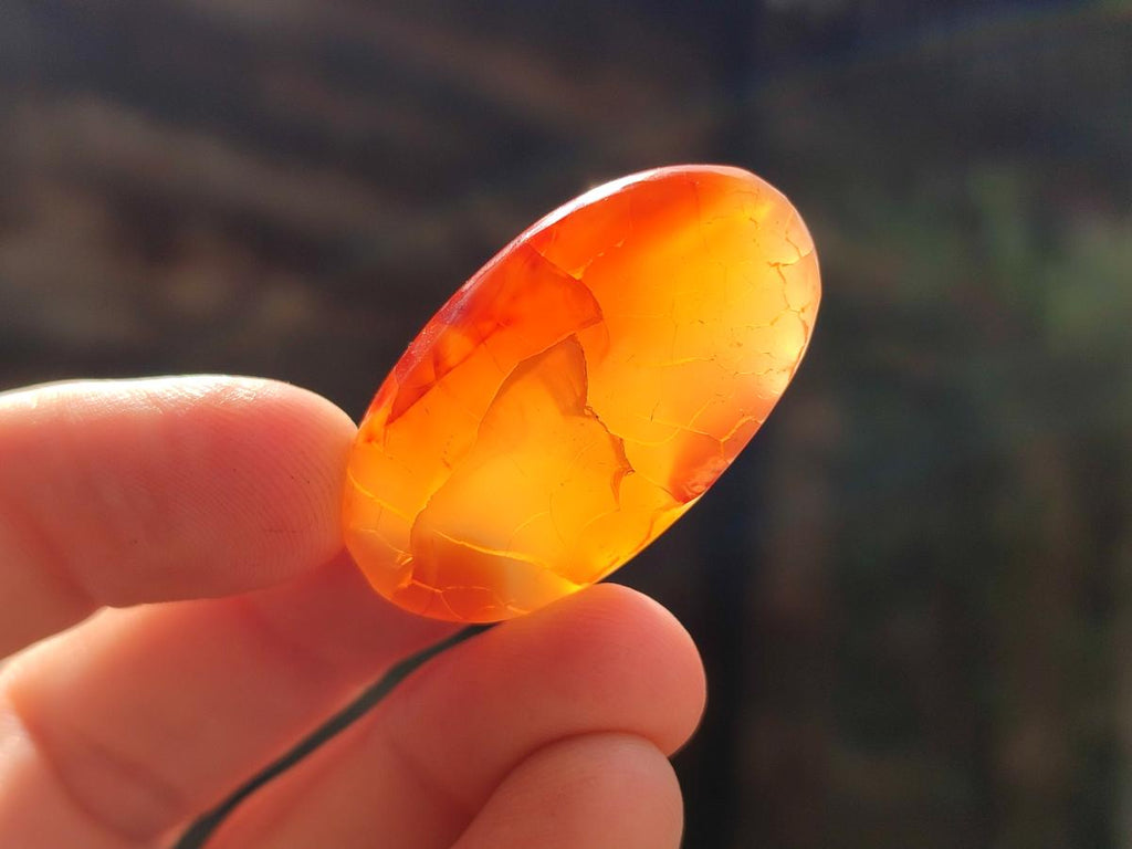 Polished Carnelian Agate Gemstone Wire Wrap Jewellery Free Forms x 70 From Madagascar - Toprock Gemstones and Minerals 