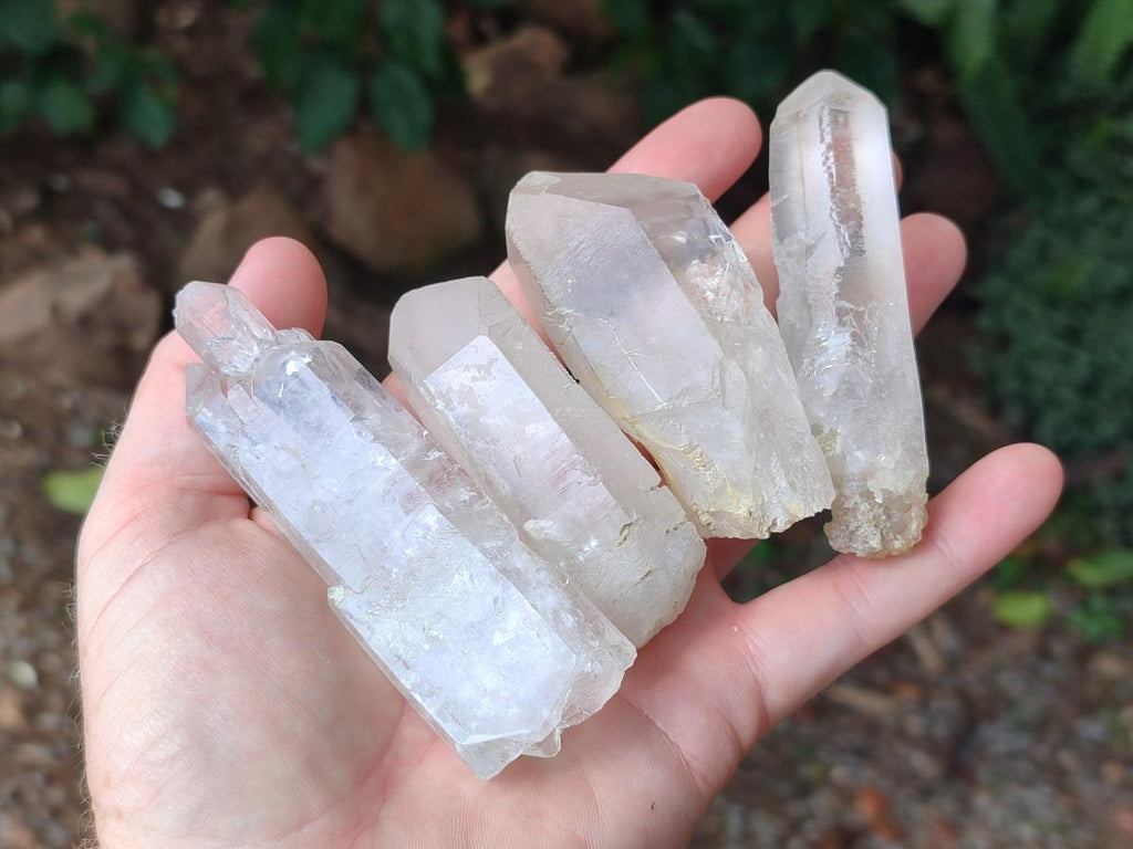 Natural Clear Quartz Crystals x 35 From Madagascar - Toprock Gemstones and Minerals 