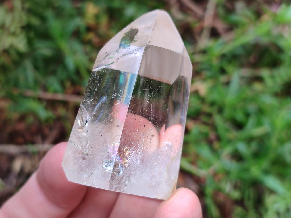 Polished Clear Quartz Crystals x 12 From Madagascar - Toprock Gemstones and Minerals 
