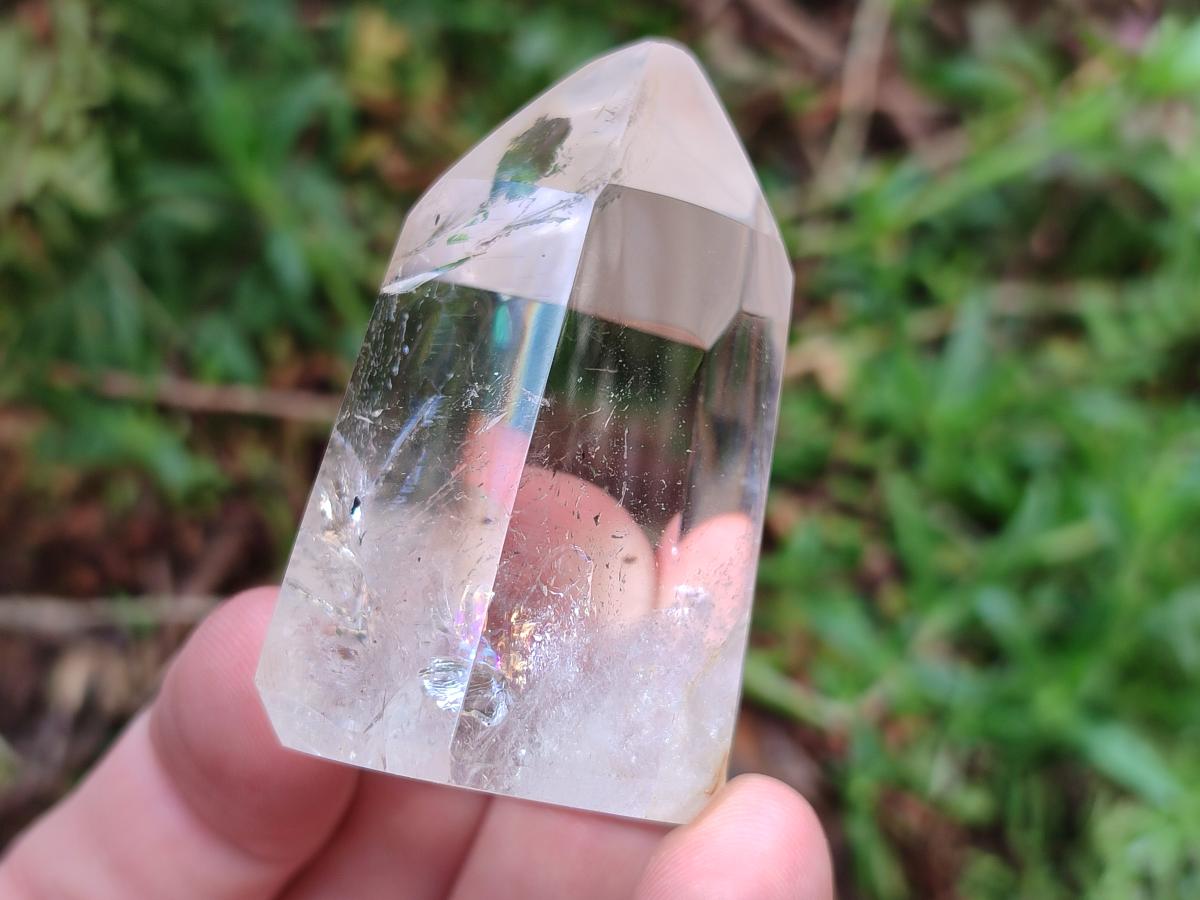 Polished Clear Quartz Crystals x 12 From Madagascar - Toprock Gemstones and Minerals 