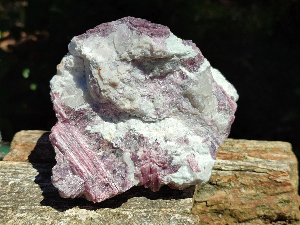 Natural Pink Rubellite Tourmaline Specimens x 2 From Karibib, Namibia - Toprock Gemstones and Minerals 