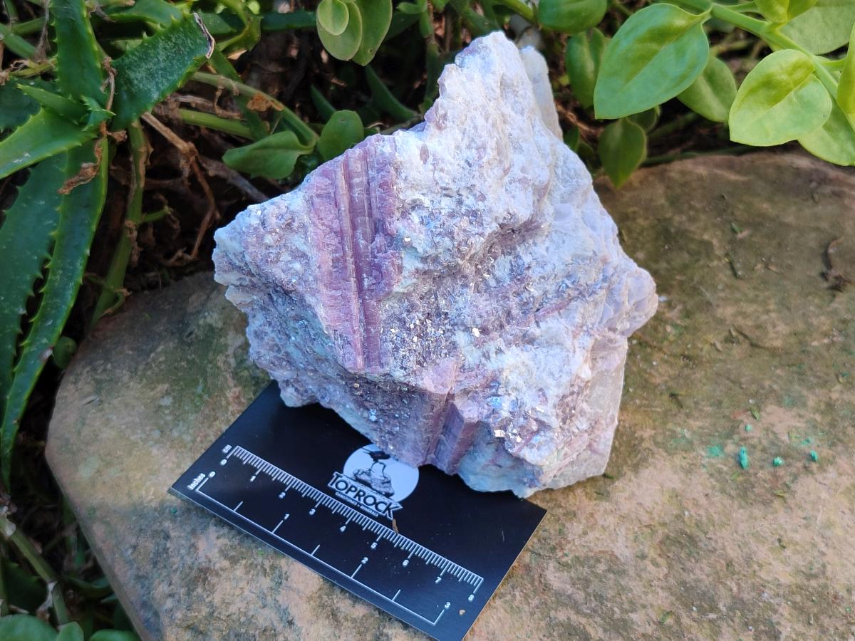 Natural Pink Rubellite Tourmaline Specimens x 2 From Karibib, Namibia - Toprock Gemstones and Minerals 
