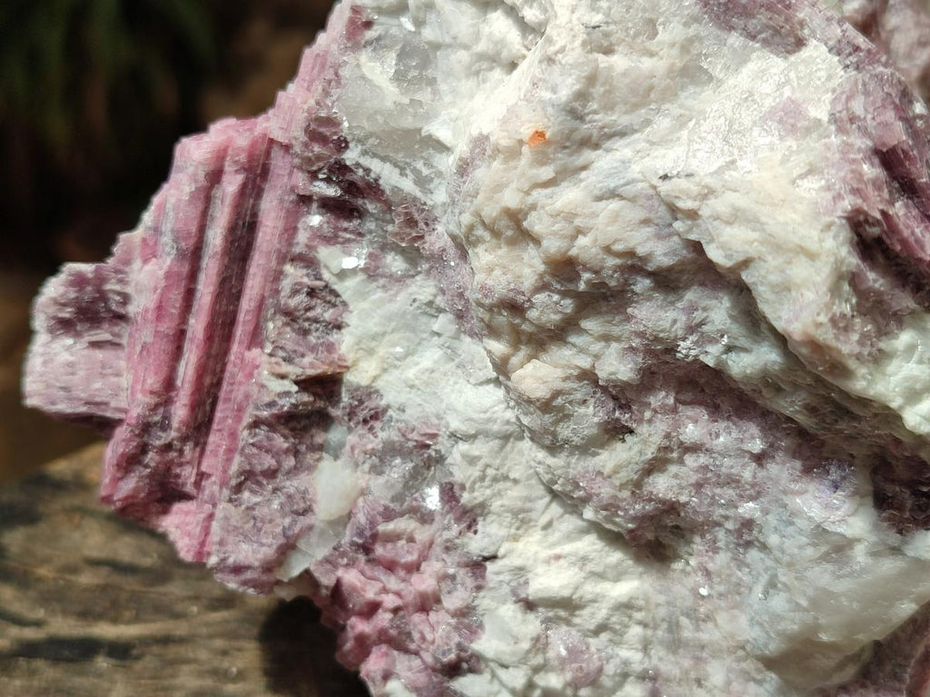Natural Pink Rubellite Tourmaline Specimens x 2 From Karibib, Namibia - Toprock Gemstones and Minerals 