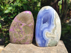 Polished Mixed Mineral Standing Free Forms and Free Form x 4 From Madagascar - Toprock Gemstones and Minerals 