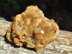 Natural Golden Limonite Quartz Clusters x 6 From Solwezi Zambia - Toprock Gemstones and Minerals 