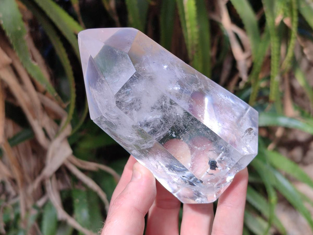 Polished Clear Quartz Crystals x 2 From Madagascar - Toprock Gemstones and Minerals 