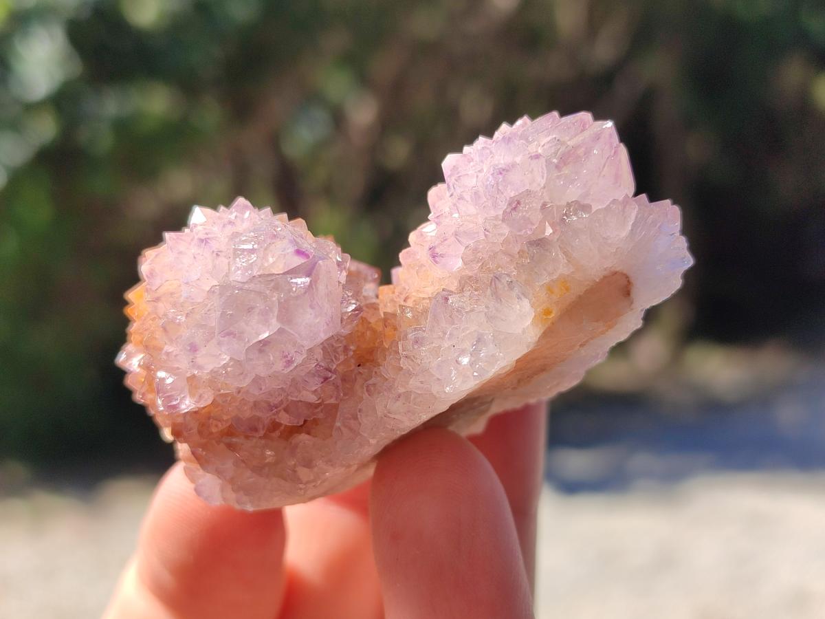 Natural Amethyst Spirit Quartz Clusters x 35 From Boekenhouthoek, South Africa - Toprock Gemstones and Minerals 