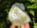 Polished Blue Lace Agate Standing Free Forms and Free Forms  x 4 From Nsanje, Malawi - Toprock Gemstones and Minerals 