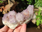 Natural Sunburst Amethyst Spirit Clusters x 2 From Boekenhouthoek, South Africa - Toprock Gemstones and Minerals 