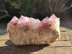 Natural Sunburst Amethyst Spirit Clusters x 2 From Boekenhouthoek, South Africa - Toprock Gemstones and Minerals 