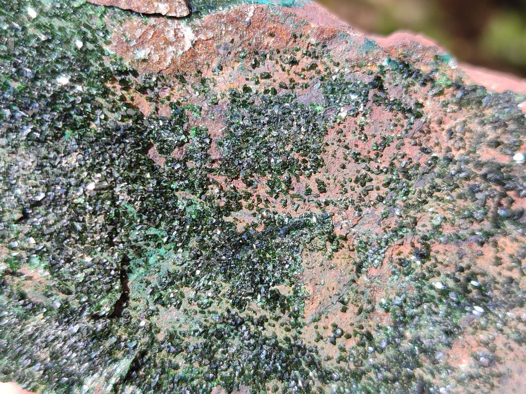 Natural Libethenite Crystals on Dolomite Matrix Specimens x 5 From Shituru, Congo - Toprock Gemstones and Minerals 