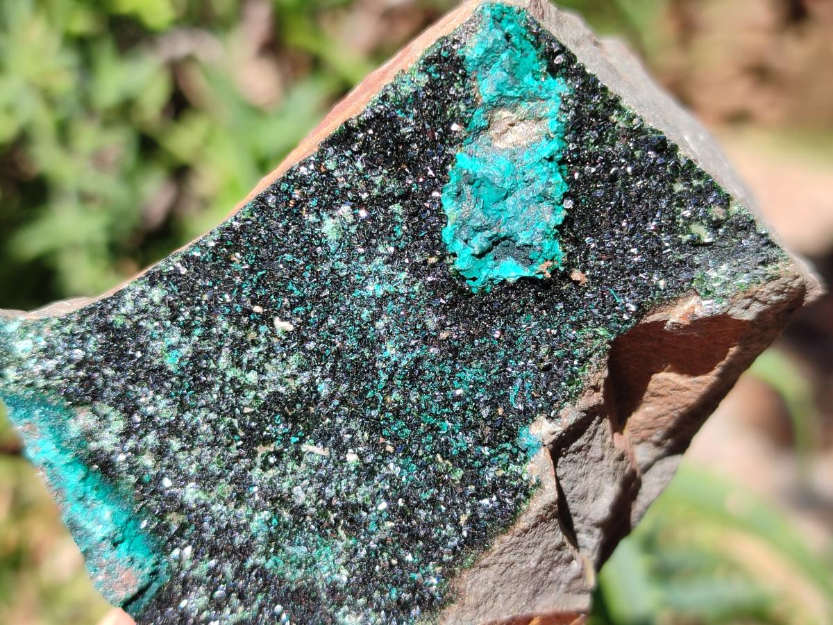 Natural Libethenite Crystals on Dolomite Matrix Specimens x 5 From Shituru, Congo - Toprock Gemstones and Minerals 