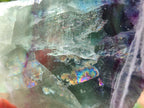 Polished On One Side Watermelon Fluorite Specimens x 6 From Uis, Namibia - Toprock Gemstones and Minerals 