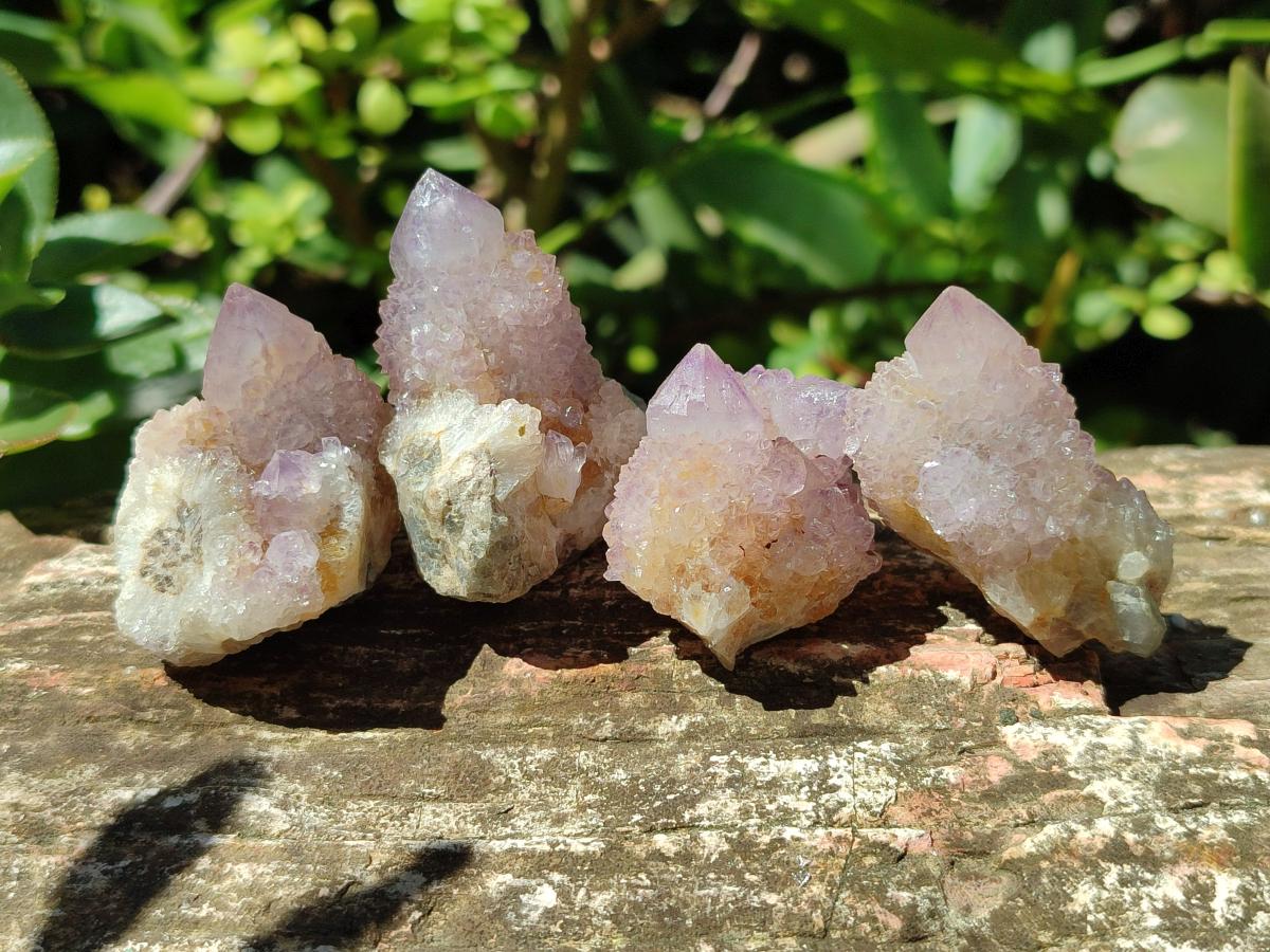 Natural Amethyst Spirit Crystals and Clusters x 20 From Boekenhouthoek, South Africa - Toprock Gemstones and Minerals 