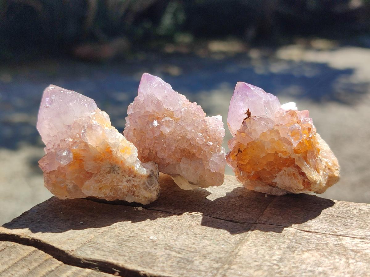 Natural Amethyst Spirit Crystals and Clusters x 20 From Boekenhouthoek, South Africa - Toprock Gemstones and Minerals 