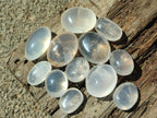 Polished Girasol Pearl Quartz Palm Stones x 31 From Ambatondrazaka, Madagascar - Toprock Gemstones and Minerals 