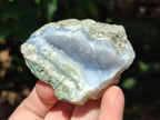 Natural Blue Lace Agate Geode Specimens x 12 From Nsanje, Malawi - Toprock Gemstones and Minerals 