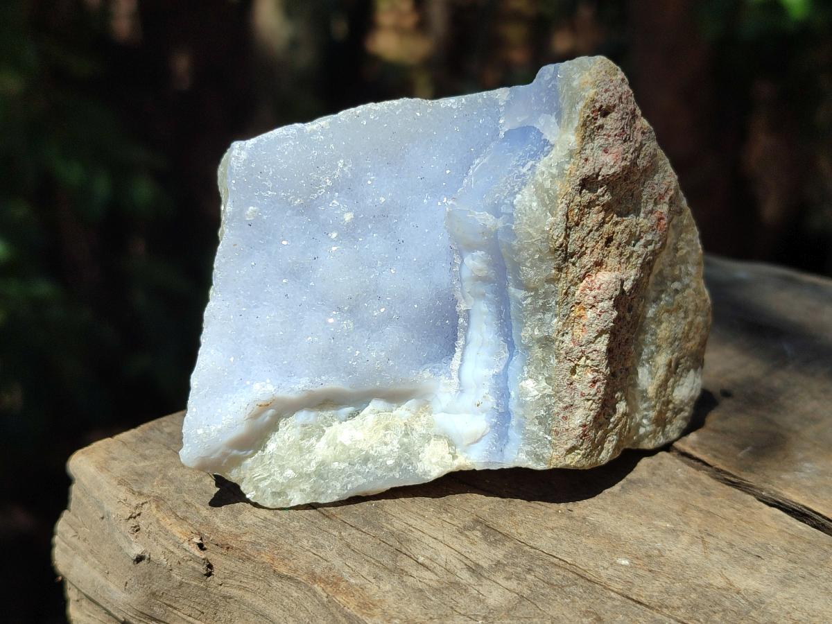 Natural Blue Lace Agate Geode Specimens x 12 From Nsanje, Malawi - Toprock Gemstones and Minerals 