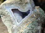 Natural Blue Lace Agate Geode Specimens x 12 From Nsanje, Malawi - Toprock Gemstones and Minerals 