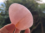 Polished Gemmy Rose Quartz Standing Free Forms x 6 From Madagascar - Toprock Gemstones and Minerals 