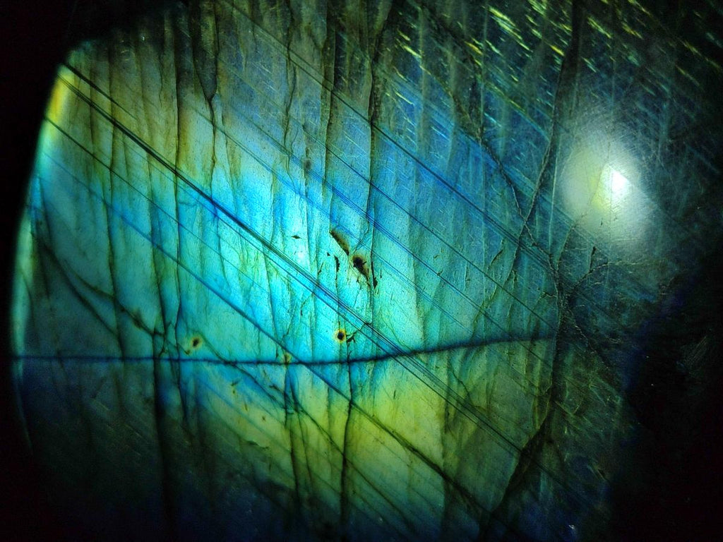 Polished Labradorite Standing Free Forms x 2 From Madagascar - Toprock Gemstones and Minerals 