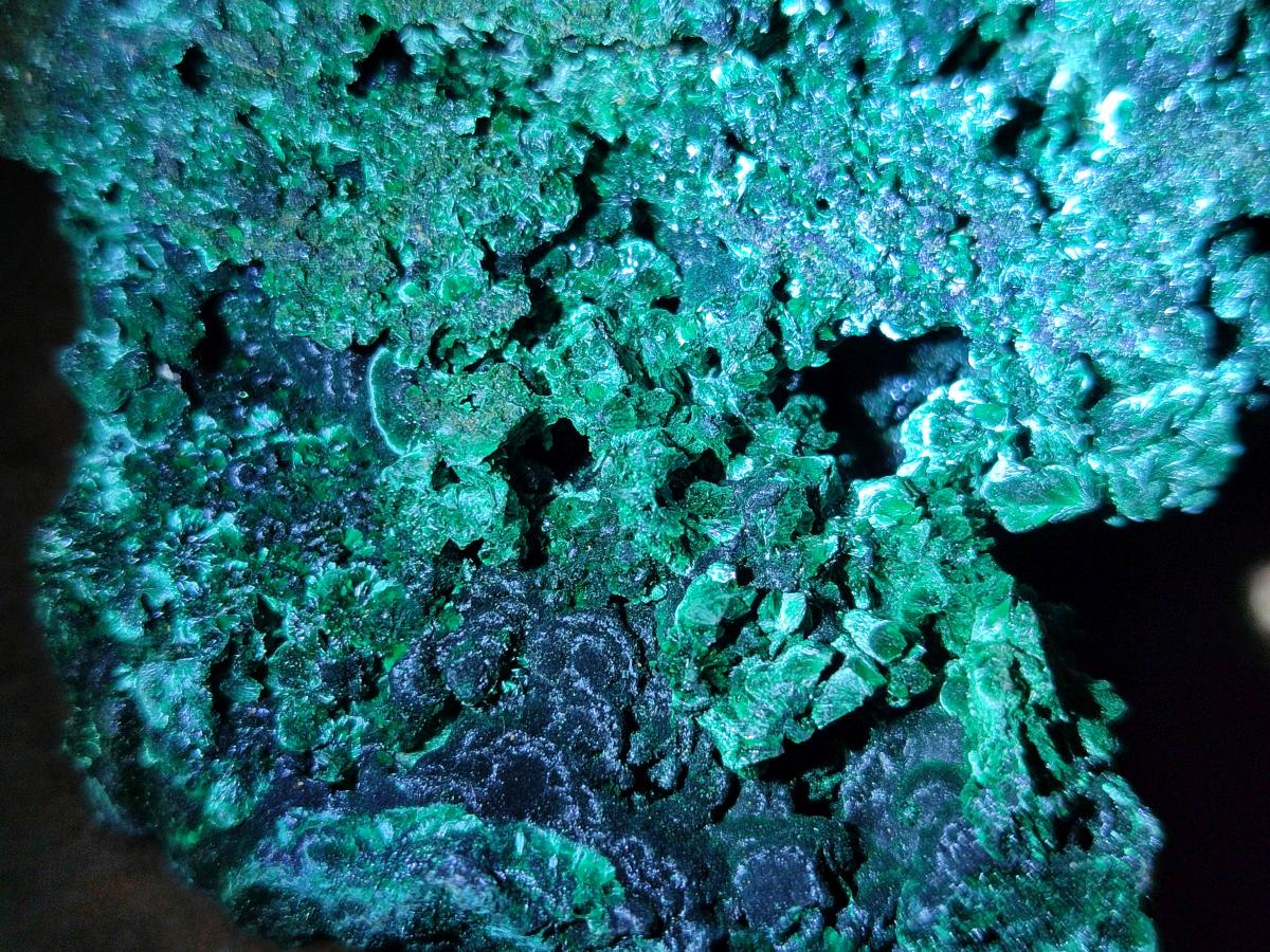 Natural Silky Malachite Specimens x 2 From Kasompe, Congo - Toprock Gemstones and Minerals 