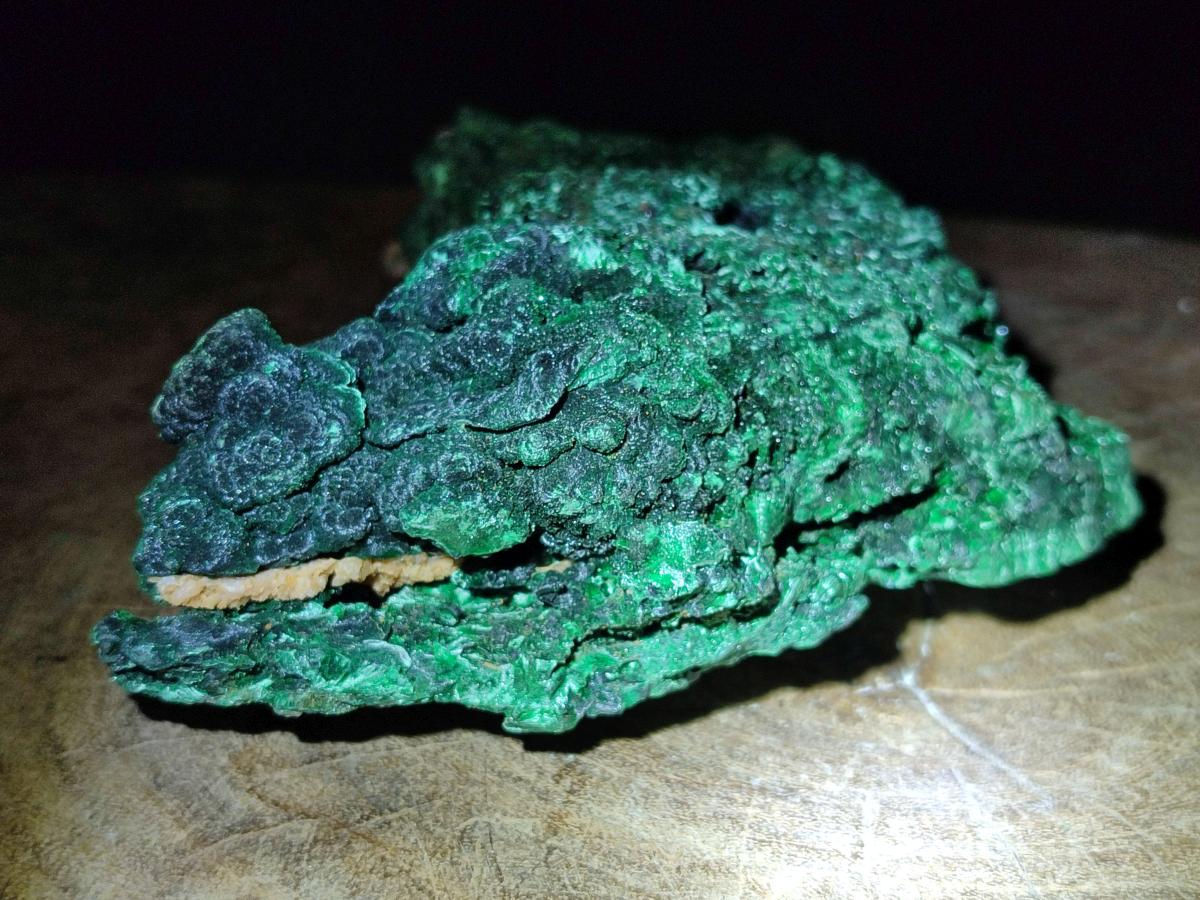 Natural Silky Malachite Specimens x 2 From Kasompe, Congo - Toprock Gemstones and Minerals 