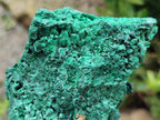 Natural Silky Malachite Specimens x 2 From Kasompe, Congo - Toprock Gemstones and Minerals 