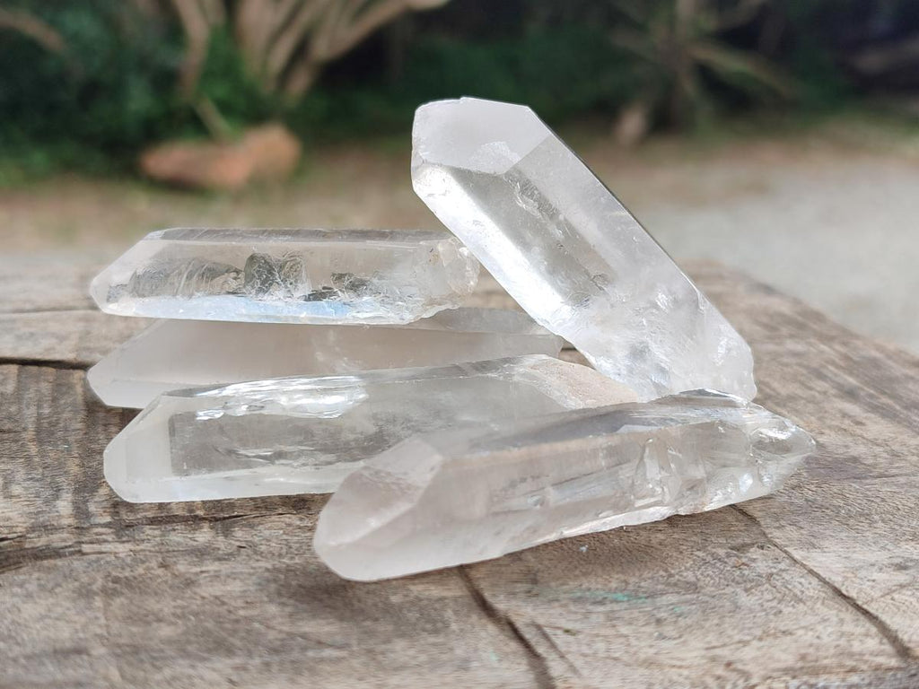 Natural Clear Quartz Crystals x 35 From Madagascar - Toprock Gemstones and Minerals 