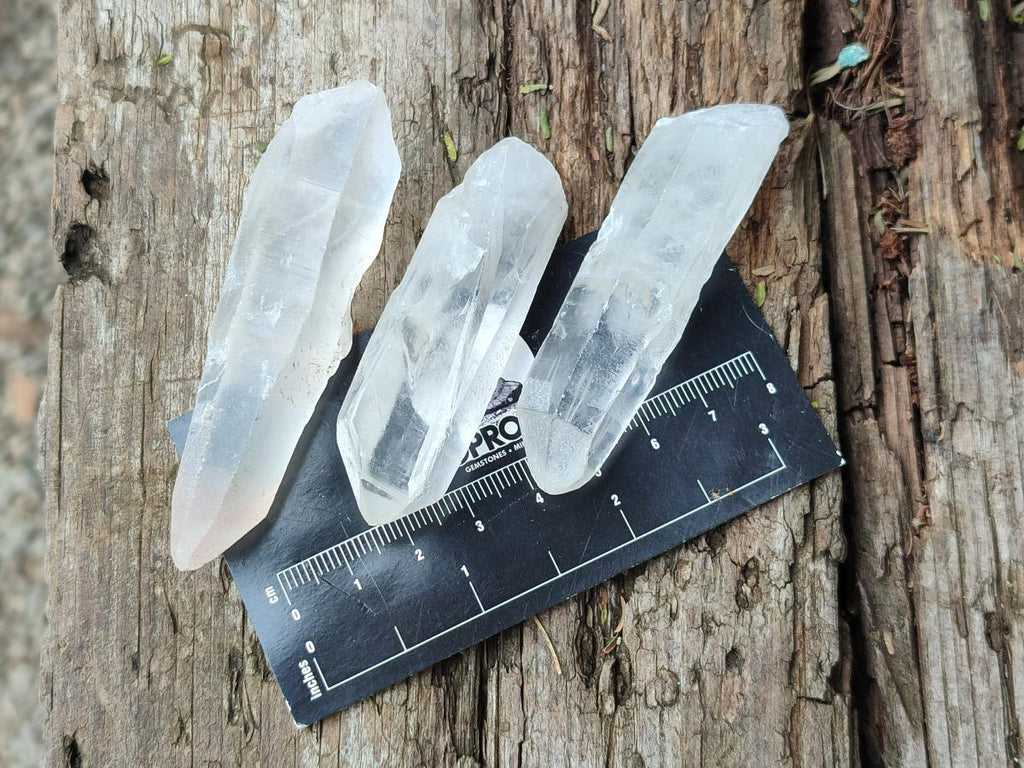 Natural Clear Quartz Crystals x 35 From Madagascar - Toprock Gemstones and Minerals 