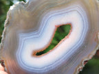 Polished Banded Agate Slices x 12 From Madagascar - Toprock Gemstones and Minerals 