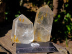 Polished Clear Quartz Crystals x 6 From Madagascar - Toprock Gemstones and Minerals 