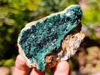 Natural Crystalline Malachite Specimens x 6 From Tenke Fungurume, Congo - Toprock Gemstones and Minerals 