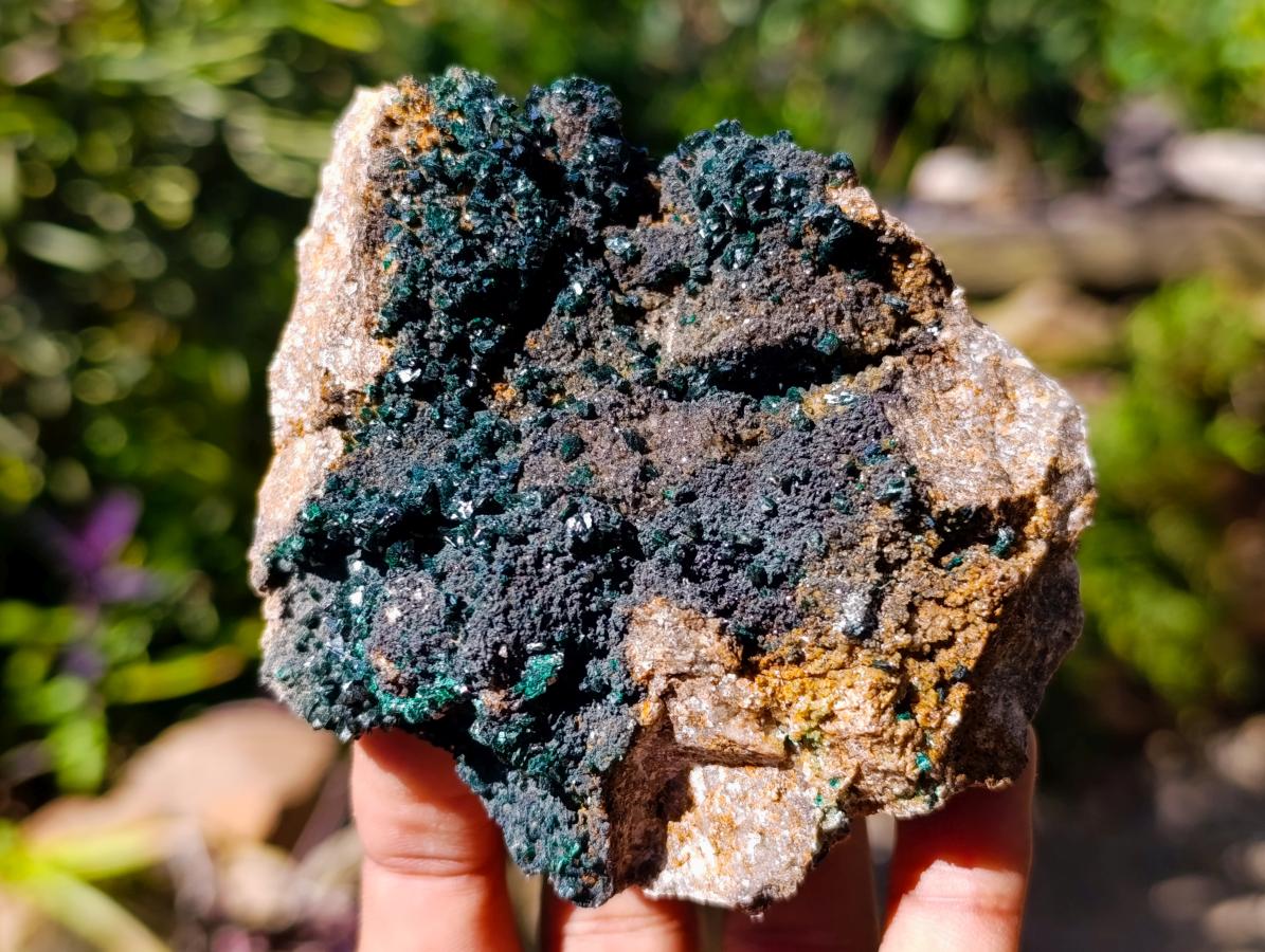 Natural Crystalline Malachite Specimens x 6 From Tenke Fungurume, Congo - Toprock Gemstones and Minerals 