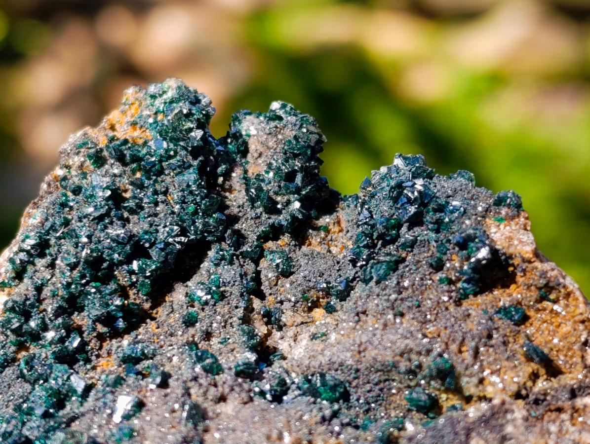 Natural Crystalline Malachite Specimens x 6 From Tenke Fungurume, Congo - Toprock Gemstones and Minerals 