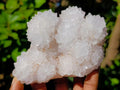 Natural Pale Lilac Botryoidal Spirit Quartz Clusters x 2 From Boekenhouthoek, South Africa - Toprock Gemstones and Minerals 