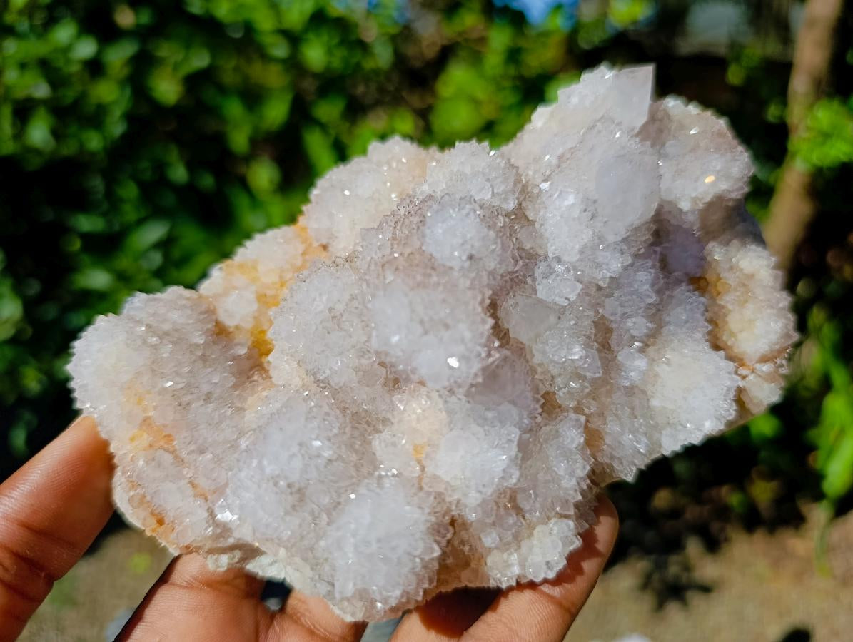 Natural Pale Lilac Botryoidal Spirit Quartz Clusters x 2 From Boekenhouthoek, South Africa - Toprock Gemstones and Minerals 
