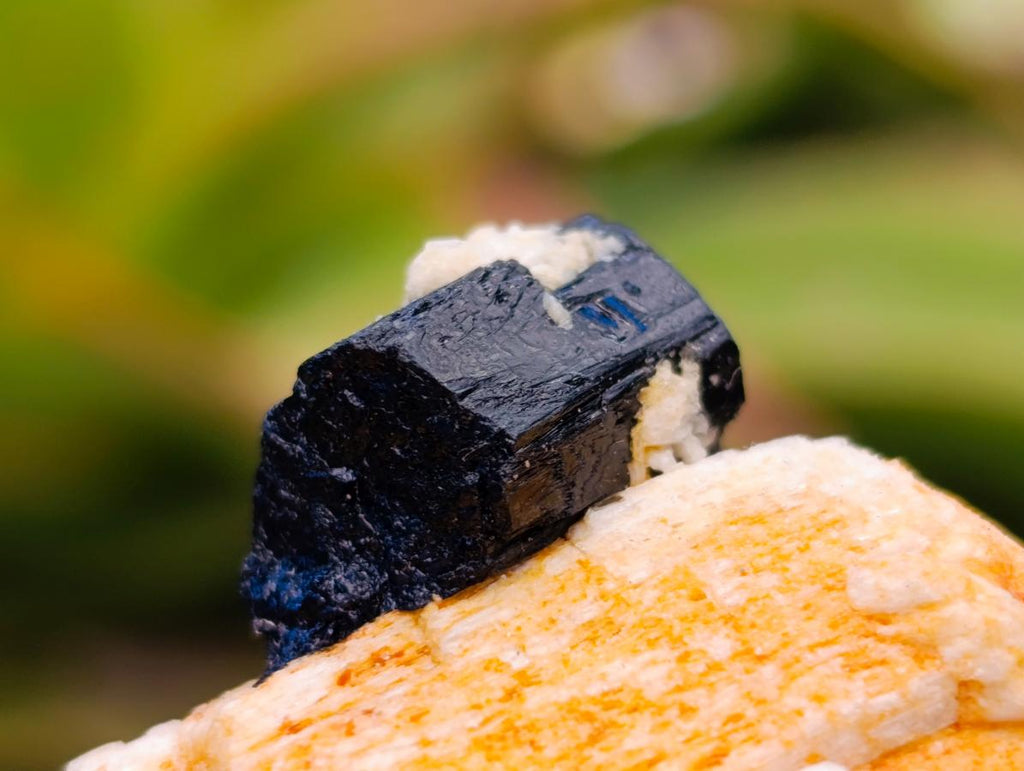 Natural Schorl Black Tourmaline with Feldspar Specimens x 35 From Erongo, Namibia - Toprock Gemstones and Minerals 