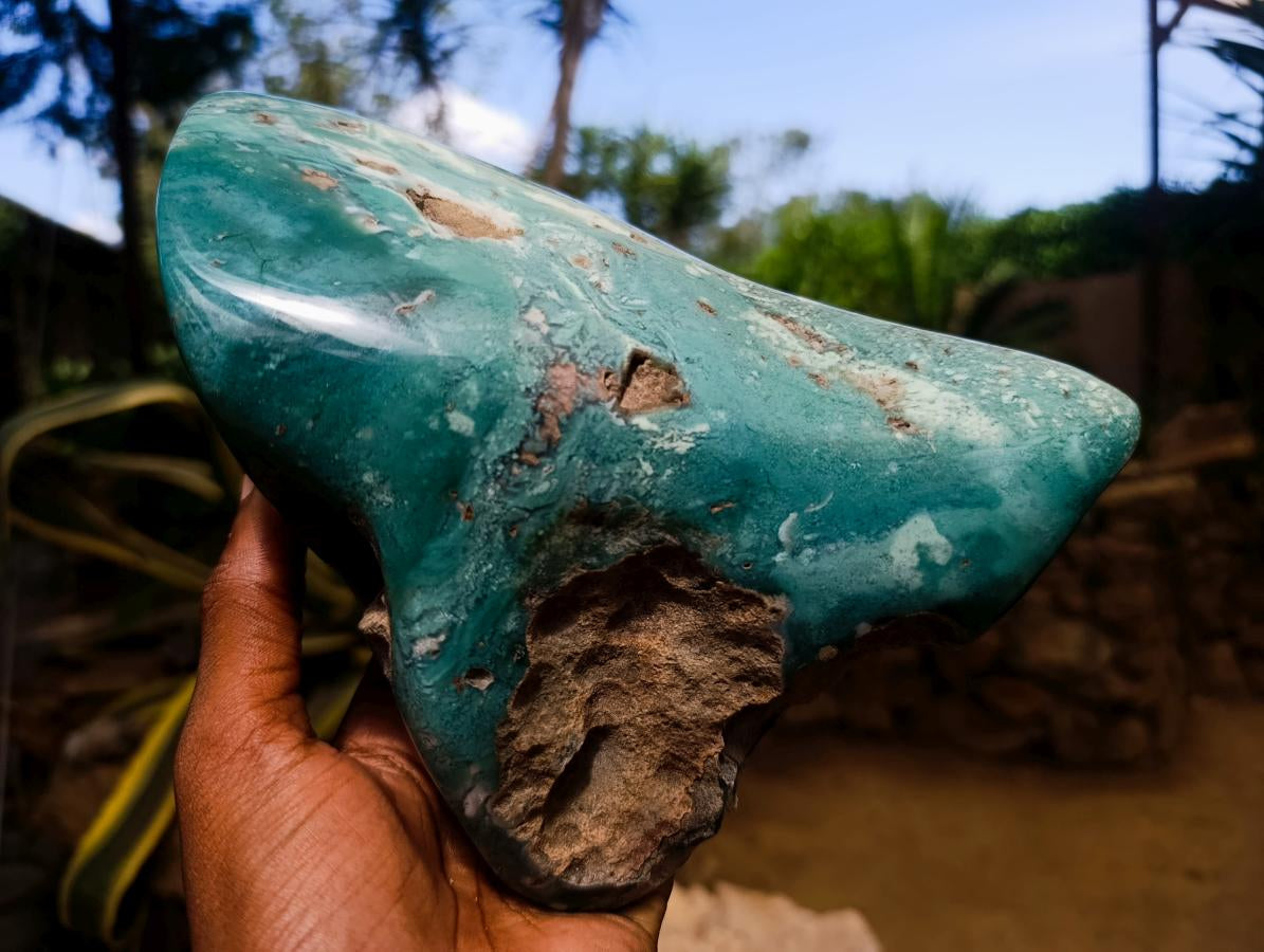 Polished XL Mtorolite Free Form x 1 From Mutorashanga, Zimbabwe - Toprock Gemstones and Minerals 