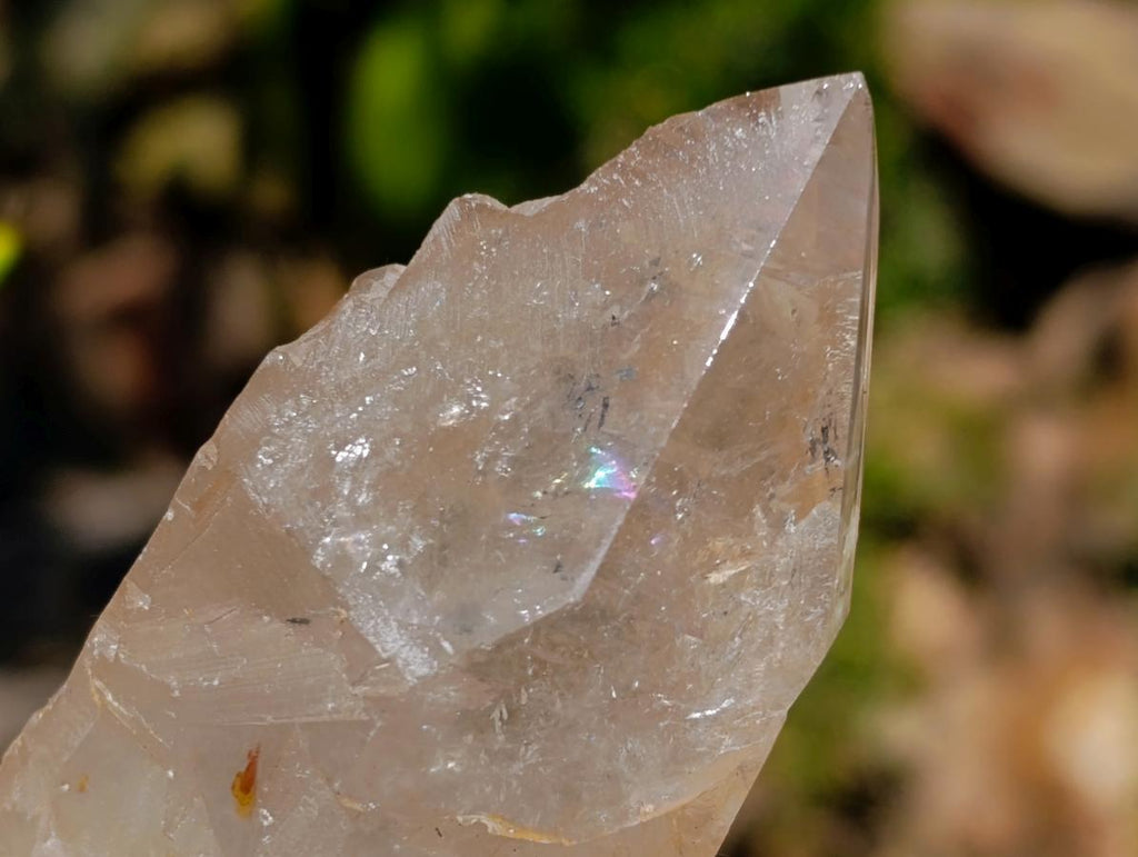 Polished Smokey Quartz Crystals with Etched Sides x 4 From Angola - Toprock Gemstones and Minerals 