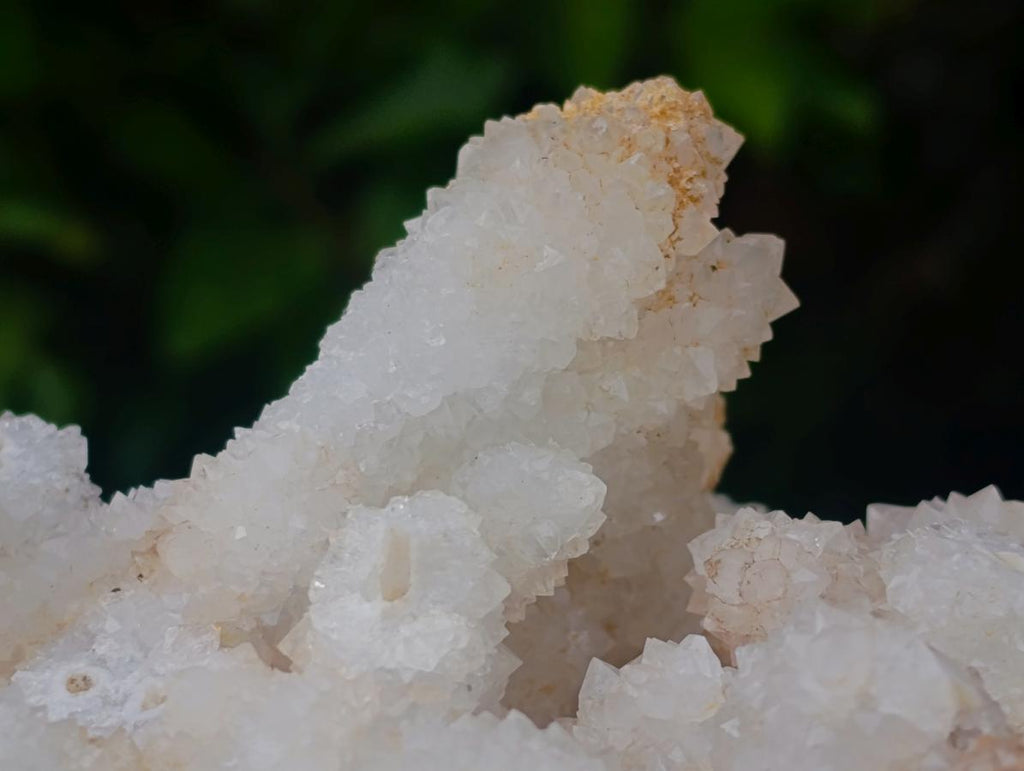 Natural Drusy Snow Finger Quartz Coated Clusters x 2 From Albert's Mountain, Lesotho - Toprock Gemstones and Minerals 