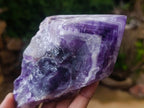 Polished Chevron Amethyst Witches Hat Crystals x 4 From Zambia - Toprock Gemstones and Minerals 